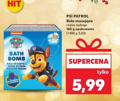 Kula musująca różne rodzaje  promocja w Kaufland