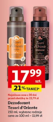 Antyperspirant lotus flower Tesori d'oriente promocja