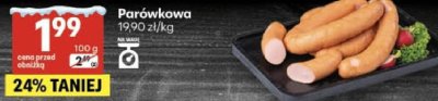 Parówkowa Stanisławów promocja w Delikatesy Centrum