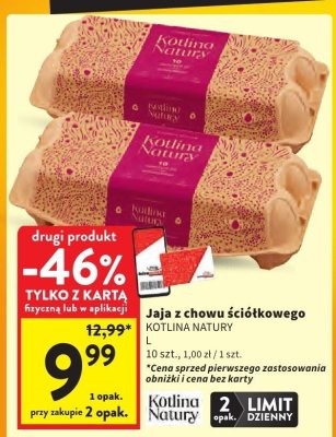 Jaja promocja w Intermarche