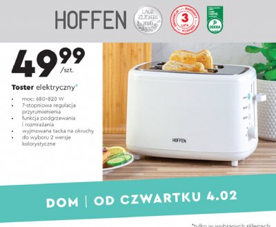 Toster 680-820 w Hoffen promocja