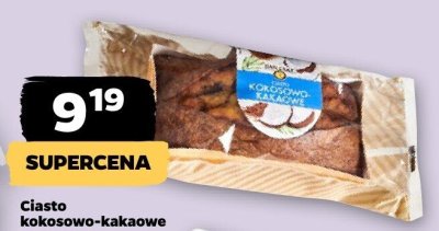 Ciasto kokosowo-kakaowe  promocja w Netto