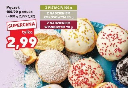 Pączek z pistacją promocja