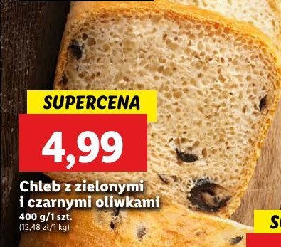 Chleb z oliwkami promocja