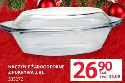Naczynie żaroodporne z pokrywą 2.9 L promocja w Selgros