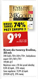 Krem do twarzy ma dzień i noc 70+ Eveline bio hyaluron expert promocja