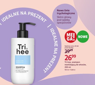 Szampon nawil偶aj膮cy Tri.hee promocja