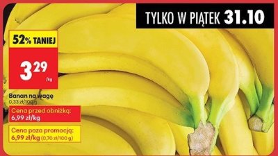 Banan promocja w Biedronka