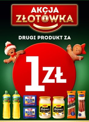 Akcja Złotówka - drugi produkt za 1 zł promocja w Żabka