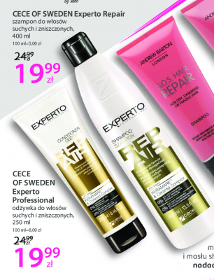 Szampon do w艂os贸w repair Cece experto repair promocja