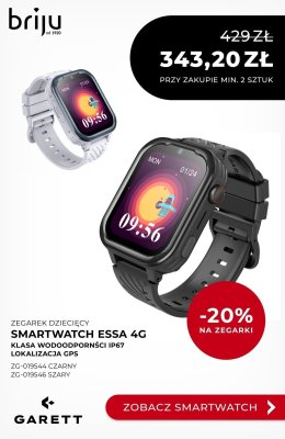 Smartwatch Essa 4G, szary promocja w Prezenty