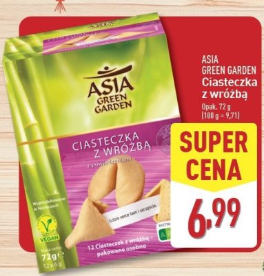 Ciasteczka z wróżbą Asia green garden promocja