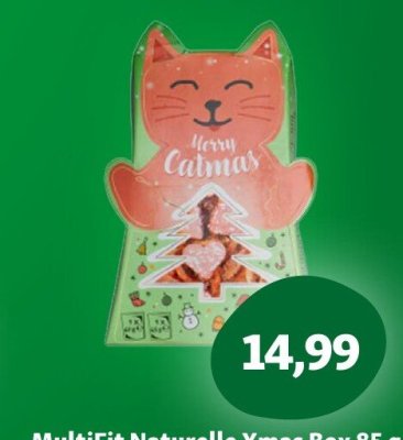 Smakołyki Multitit Naturelle Xmas Box 85 g dla kota promocja w MAXI ZOO