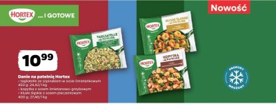 Danie na patelnię - kopytka z sosem śmietanowo śmietanowo-grzybowym promocja w Netto