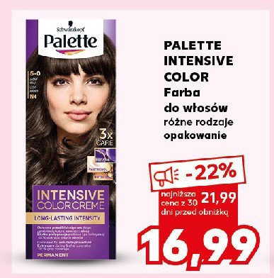 Farba do włosów 5-0 Palette intensive color creme promocja