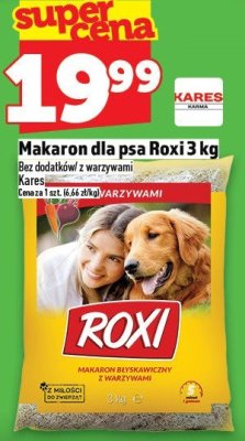 Makaron dla psa Roxi 3 kg promocja w TOPAZ