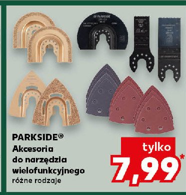 Papier ścierny do szlifierki Parkside promocja w Kaufland