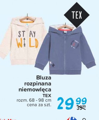 Bluza rozpinana 68-98 Tex promocja