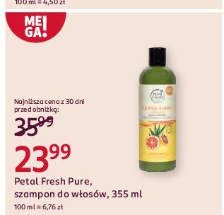 Szampon do w艂os贸w PETAL FRESH PURE promocja