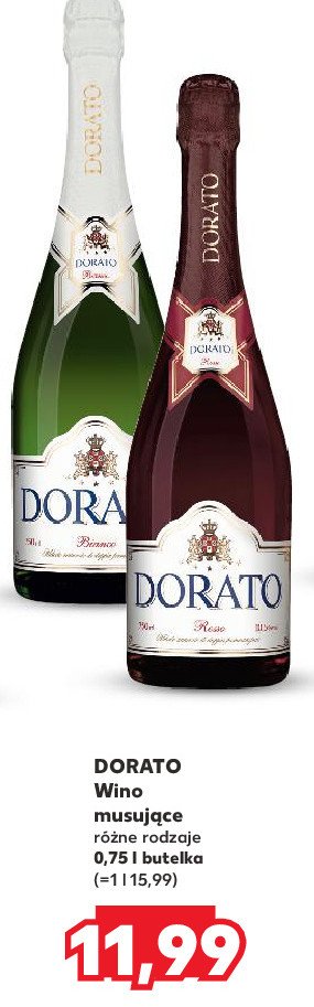 Wino Dorato rose promocja w Kaufland