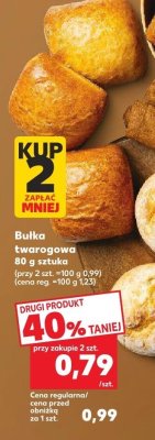 Bułka twarogowa promocja w Kaufland