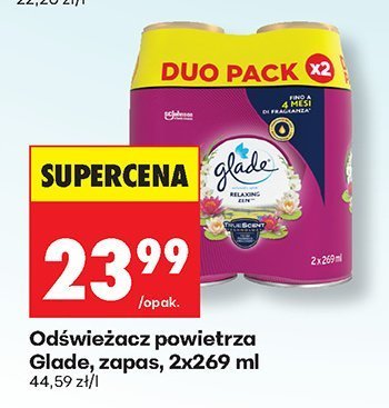 Odświeżacz powietrza Glade, zapas promocja w Biedronka