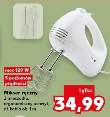 Mikser ręczny 2 mieszadeł promocja w Kaufland