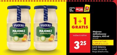 Majonez delikatesowy 400 ml promocja w Biedronka