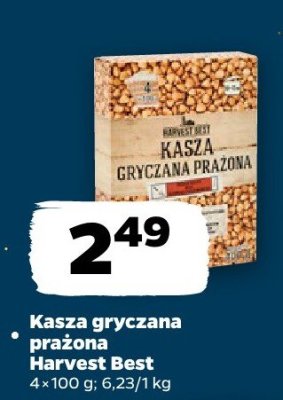 Kasza gryczana prażona Harvest Best promocja w Netto