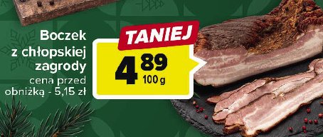 Boczek z ch艂opskiej zagrody promocja