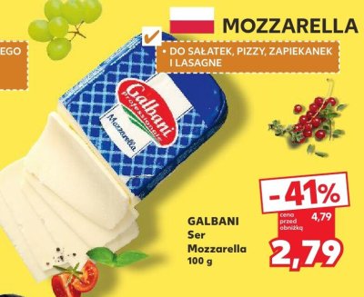 Ser Mozzarella  promocja w Kaufland