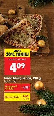 Pinsa Margherita promocja w Biedronka