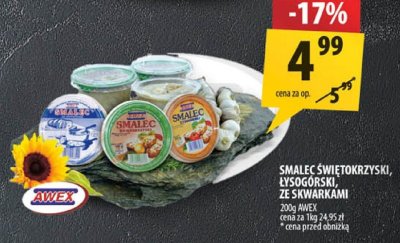 Smalec świętokrzyski, łysogórski, ze skwarkami Avec promocja w Arhelan