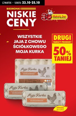 Jaja promocja w Biedronka