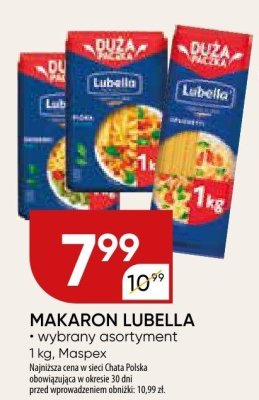 Makaron Lubella promocja w Chata Polska