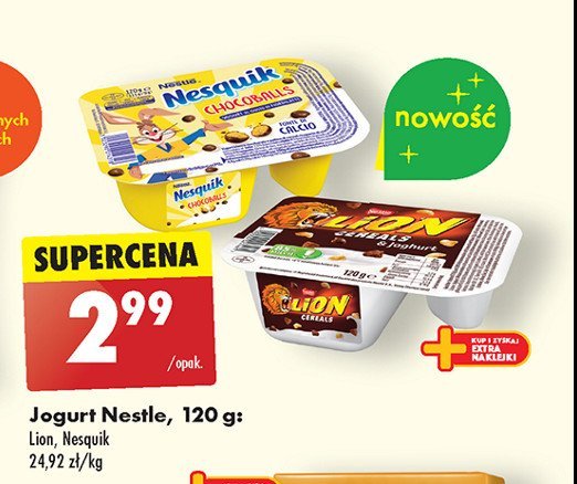 Jogurt Nesquik promocja