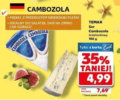 Ser Cambozola śmietankowy promocja w Kaufland