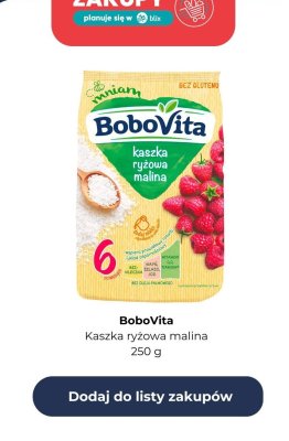Kaszka ryżowa malina 250 g promocja w Dino