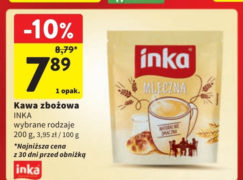 Kawa Inka mleczna promocja w Intermarche