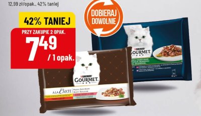Karma dla kota Gourmet wybrane rodzaje promocja w POLOmarket