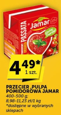 Przecier pomidorowy Jamar - Pulpa promocja w Groszek