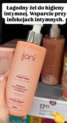 Żel do higieny intymnej naturalny kojący  promocja w Rossmann