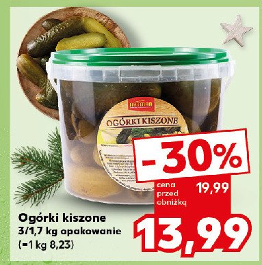 Ogórki kiszone Artman promocja w Kaufland