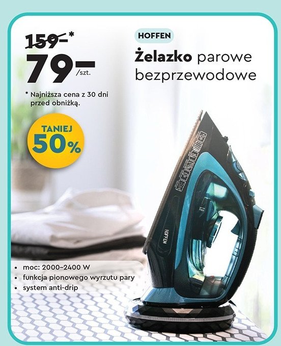 Żelazko parowe HOFFEN SYSTEMATIC promocja