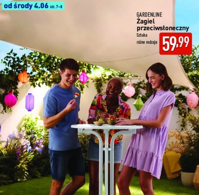 呕agiel przeciws艂oneczny GARDEN LINE promocja