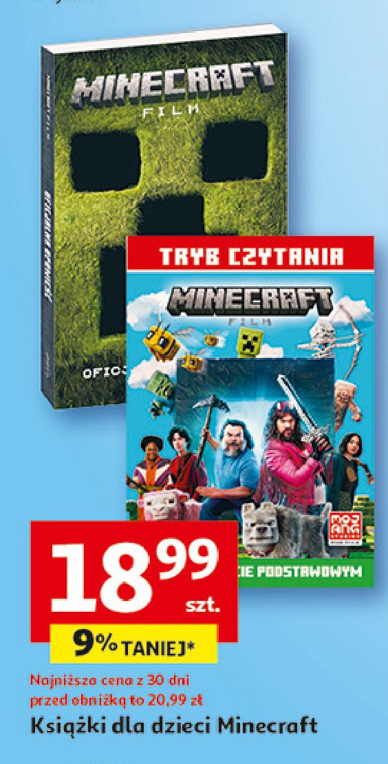 Minecraft film promocja
