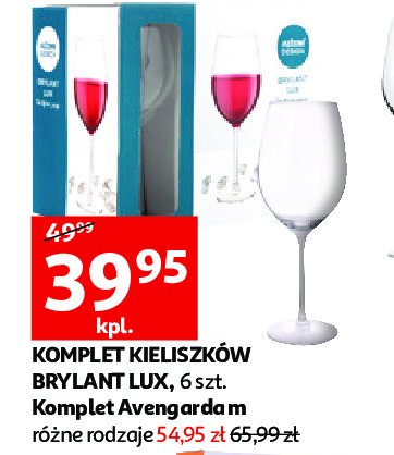 Kieliszek do wina czerwonego 400 ml linia brylant Altom promocja