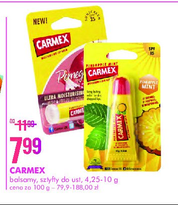 Balsam do ust mint Carmex promocja