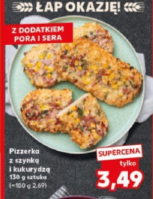 Pizzerka z szynką i kukurydzą  promocja w Kaufland