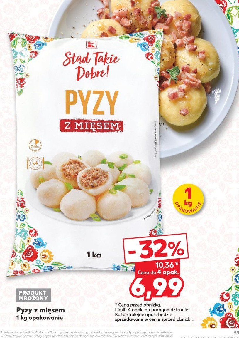 Pyzy z mięsem K-classic promocja